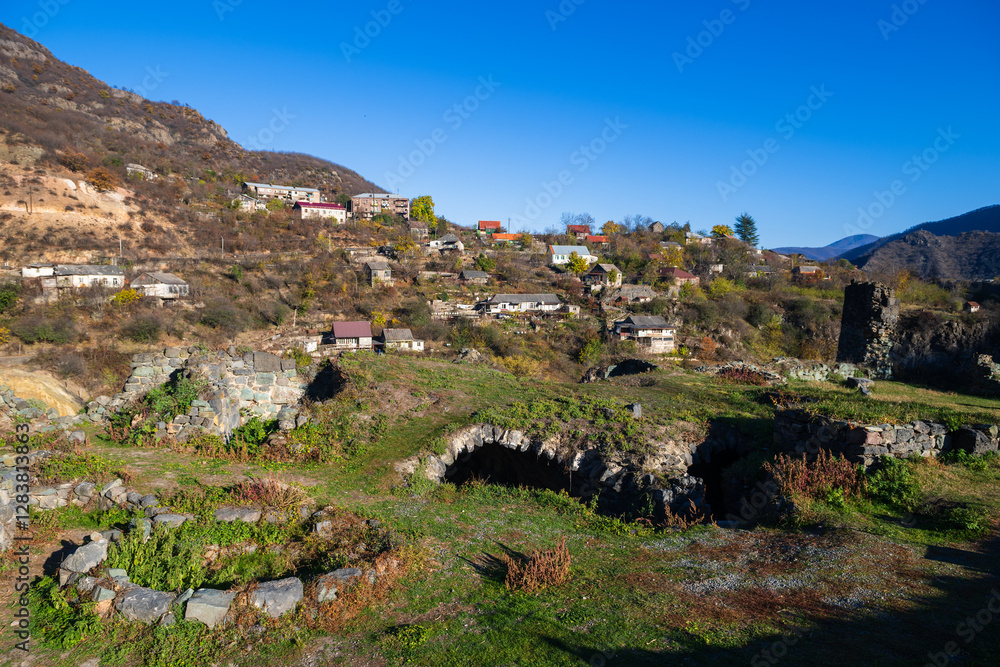 Obraz premium Beautiful view of Akhtala, Lori province