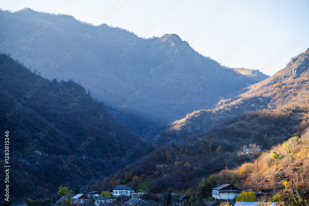 Beautiful view of Akhtala, Lori province Beautiful view of Akhtala, Lori province