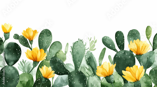 Bright summer field of poppies in full bloom under a clear sky