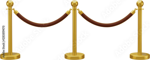 chain barrier illustration hand drawn isolated vector
