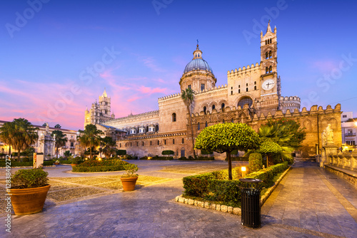 Palermo, Italy at the Palermo Cathedral photo