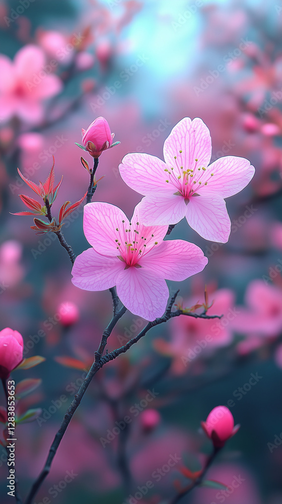 Obraz premium cherry blossom in spring