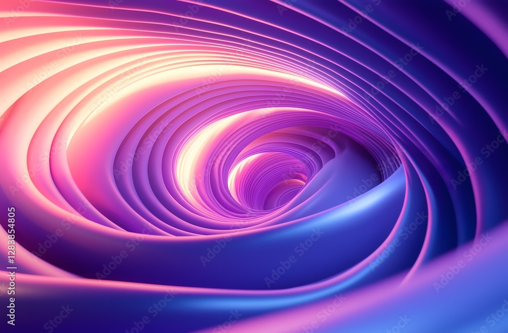 Abstract swirl with pink and purple gradient Abstract swirl with pink and purple gradient