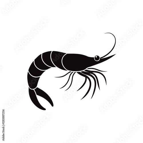 shrimp vector illustration