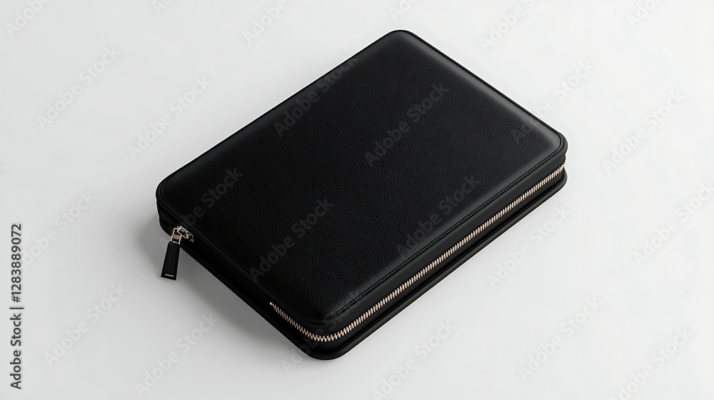 Stylish Black Laptop Case Featuring Sleek Zipper Design Perfect for Modern Professional Use and Everyday Carry Stylish Black Laptop Case Featuring Sleek Zipper Design Perfect for Modern Professional Use and Everyday Carry