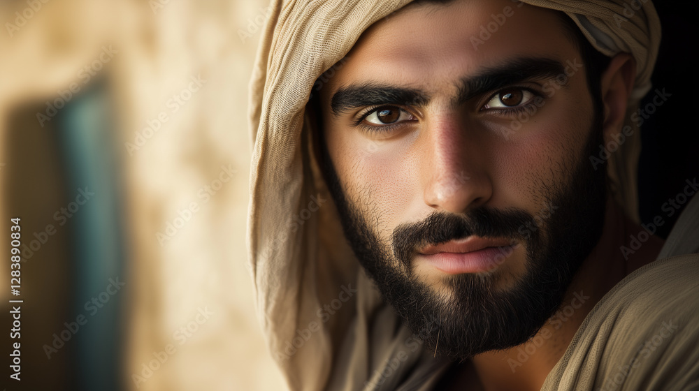 Portrait of a handsome arabian man Portrait of a handsome arabian man