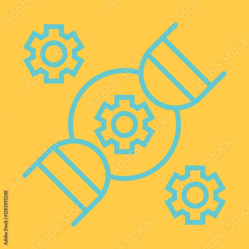 Bioengineering Icon Design