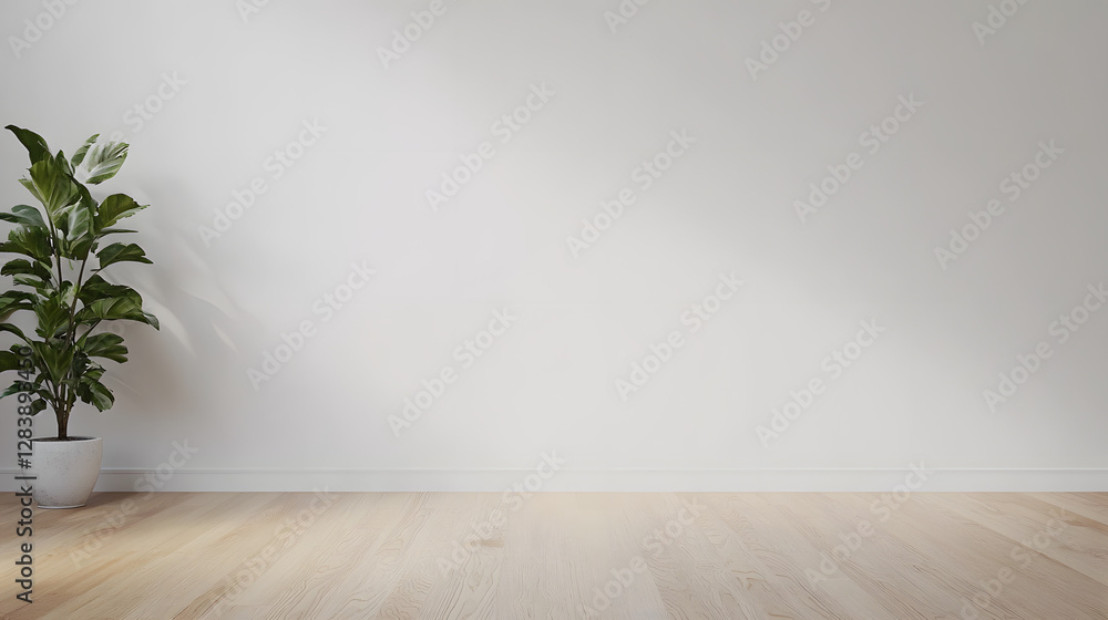 Minimalist Living Room with White Walls and Wood Floor, Modern and Cozy Interior Design
Minimalist Living Room with White Walls and Wood Floor, Modern and Cozy Interior Design