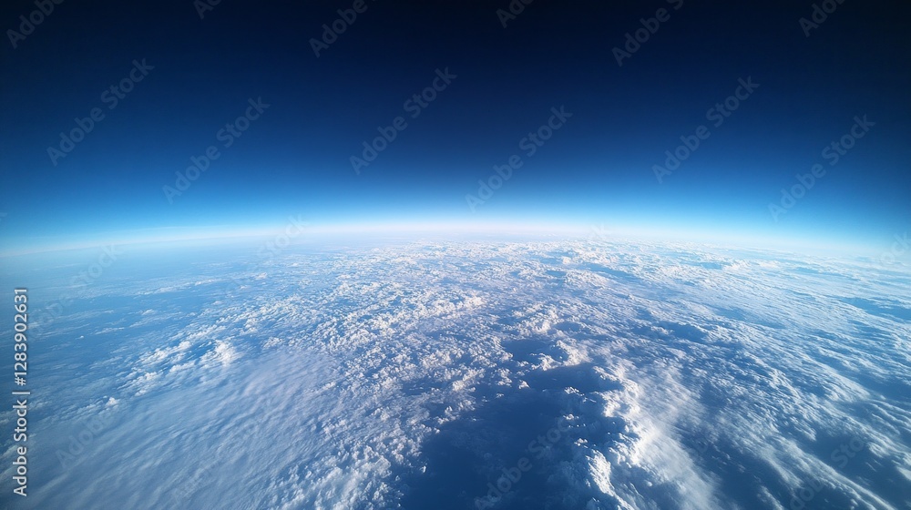 Witnessing the splendor of fluffy clouds stretching endlessly under a vibrant sky at dawn, this breathtaking perspective highlights the serene beauty of nature high above Earth Witnessing the splendor of fluffy clouds stretching endlessly under a vibrant sky at dawn, this breathtaking perspective highlights the serene beauty of nature high above Earth