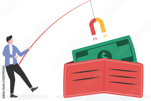 Businessmen seek investors to bring money to expand their business to grow and succeed.

