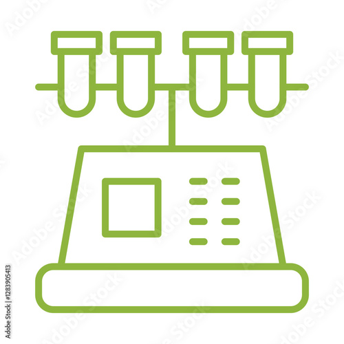 PCR Machine Icon Design