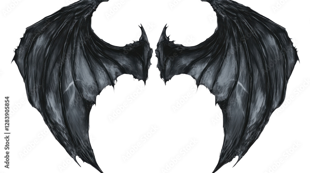 Fototapeta premium vector illustration of an angel
