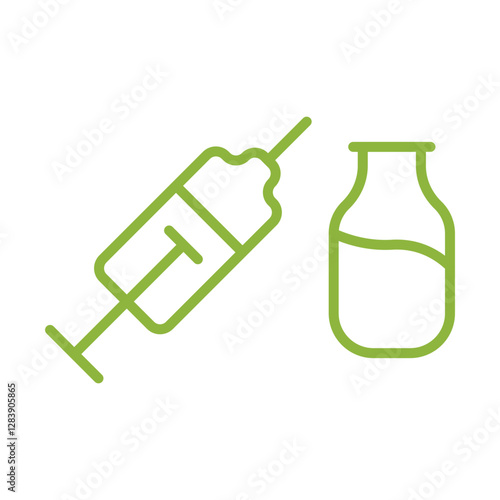 Vaccine Icon Design