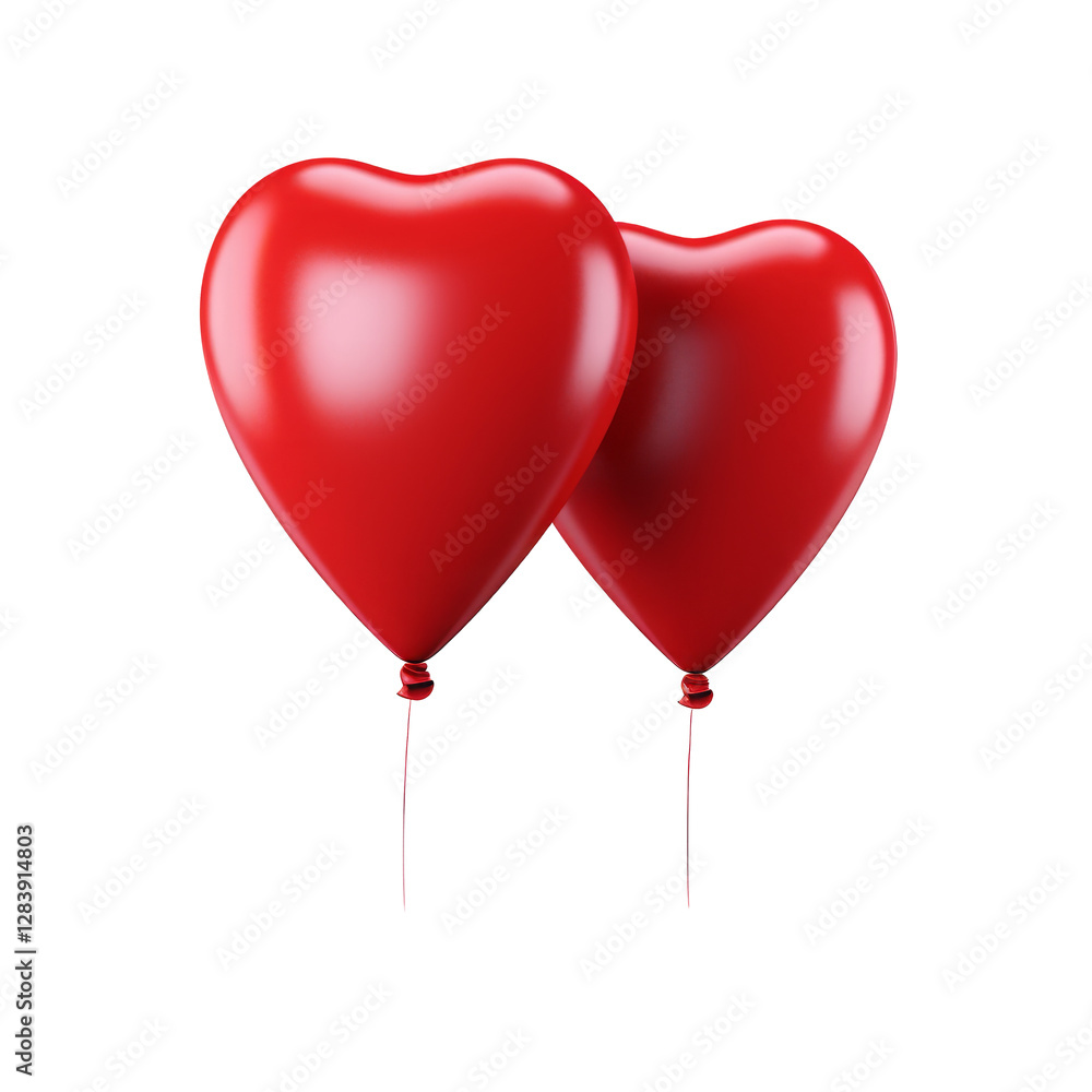 red balloon isolated on white red balloon isolated on white