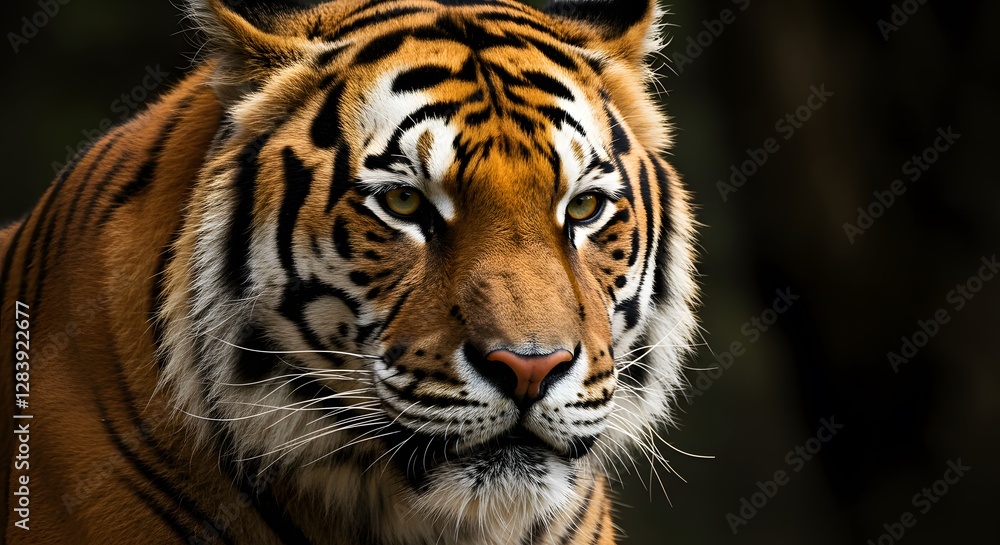 Fototapeta premium Royal Bengal Tiger Close-Up Portrait