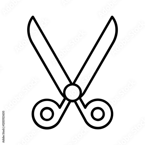 classic scissors icon