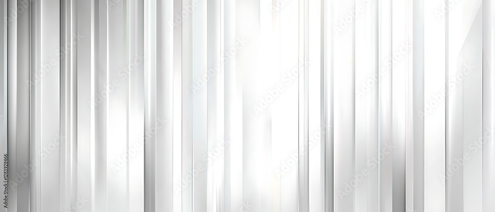 Fototapeta premium Silvery Abstract Background with Vertical Lines and Soft Light Effects for Elegant Graphic Design Projects