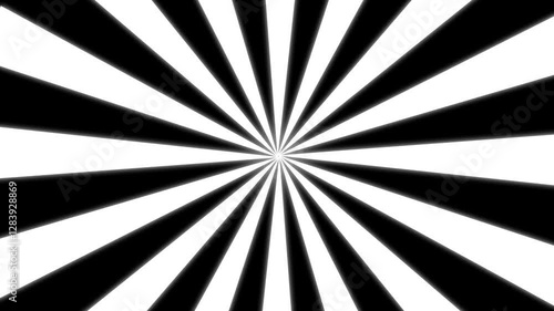 4k Retro backgrounds. Sunburst, radial, sun light, circus, stripe background rotation motion. HD stock footage cartoon sunburst pattern.