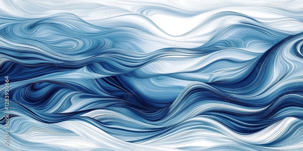 Stunning blue and white abstract ocean wave texture. Stunning blue and white abstract ocean wave texture.
