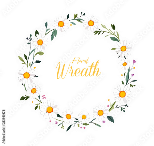 Watercolor Floral Wreath, Wreath Clipart Watercolor, Pastel Pink Flowers Wedding Clipart Wild Floral Clipart	