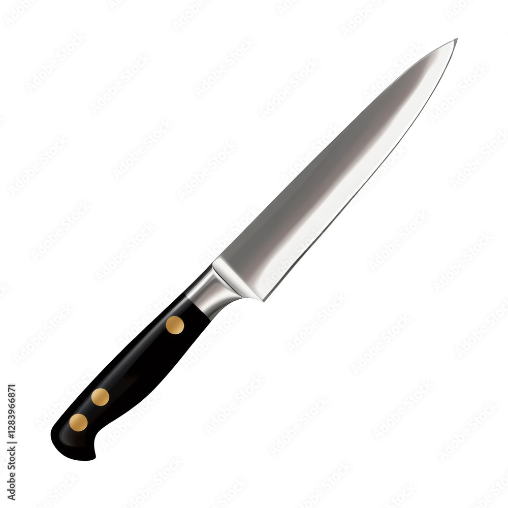 Chef's knife png with transparent background white environment culinary art modern kitchen viewpoint Chef's knife png with transparent background white environment culinary art modern kitchen viewpoint