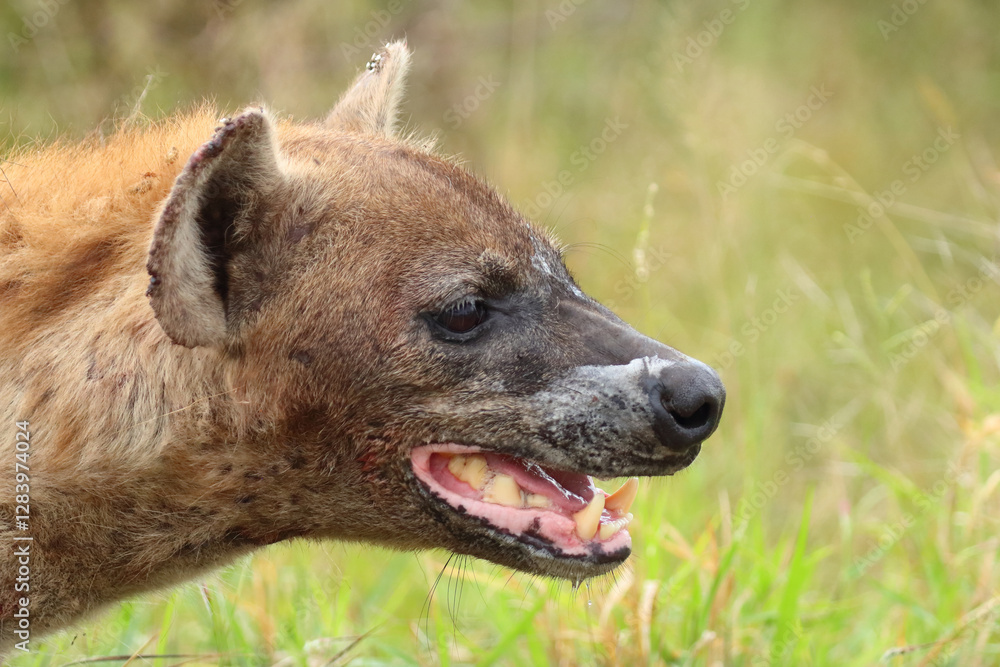 Tüpfelhyäne / Spotted hyaena / Crocuta crocuta.. Tüpfelhyäne / Spotted hyaena / Crocuta crocuta..