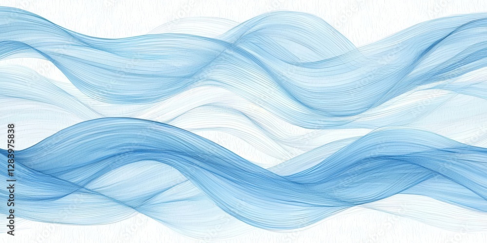 Fototapeta premium Abstract Winter Design with Textured Details