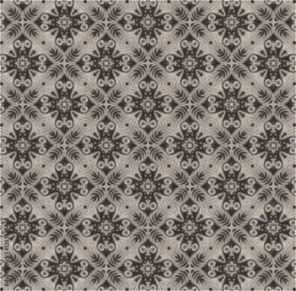 A seamless vector pattern of blooming flowers in brown and black, designed in a vintage style, exuding timeless elegance and classic charm.
A seamless vector pattern of blooming flowers in brown and black, designed in a vintage style, exuding timeless elegance and classic charm.