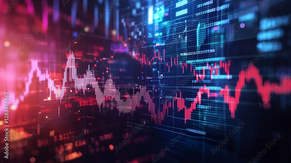 乱高下する為替_株価チャートグラフ 乱高下する為替_株価チャートグラフ