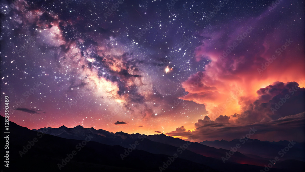 abstract starry Space purple with shining star dust, Space with Planets background, Space abstract background, Outer space background abstract starry Space purple with shining star dust, Space with Planets background, Space abstract background, Outer space background