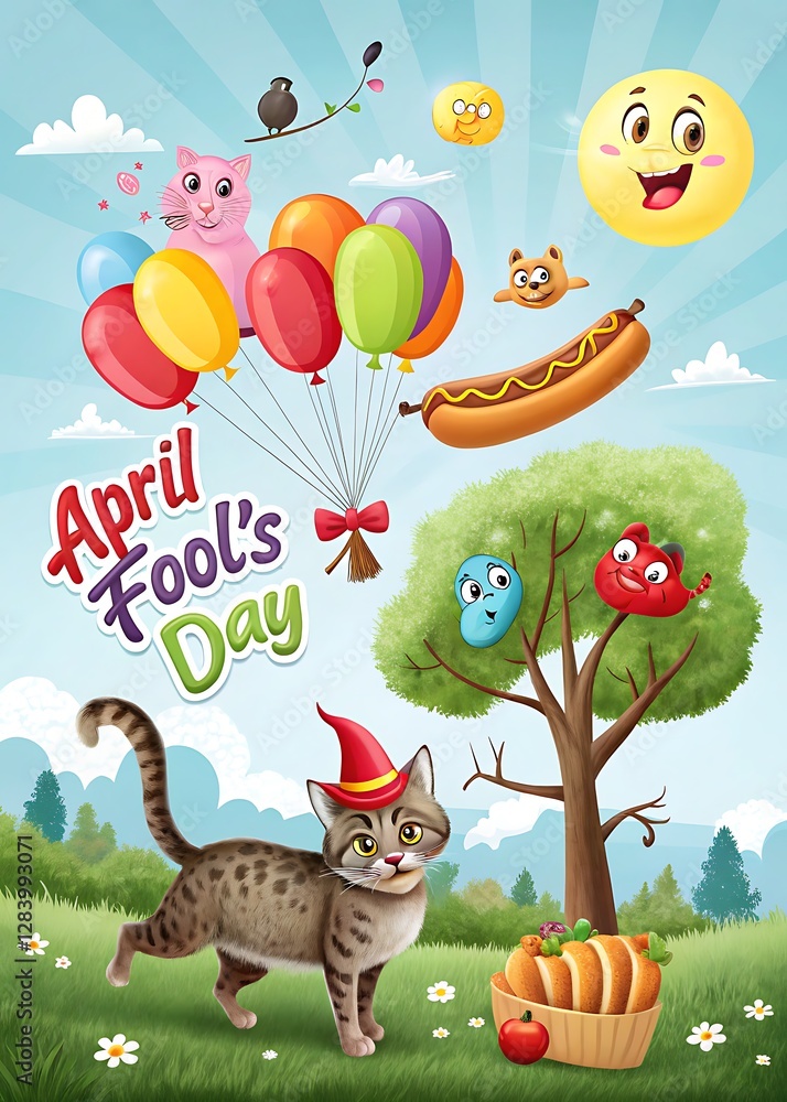 Obraz premium April Fools' Day Story