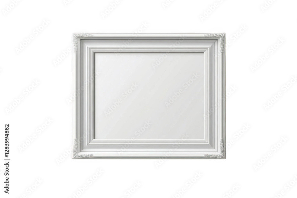Ornate White Frame, A Timeless Classic for Any Artwork or Photograph Ornate White Frame, A Timeless Classic for Any Artwork or Photograph