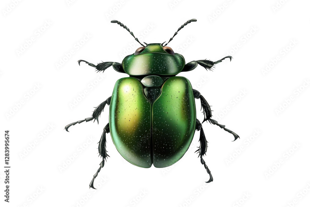 A Green Beetle's Exoskeleton is Perfectly Transparent to Light A Green Beetle's Exoskeleton is Perfectly Transparent to Light