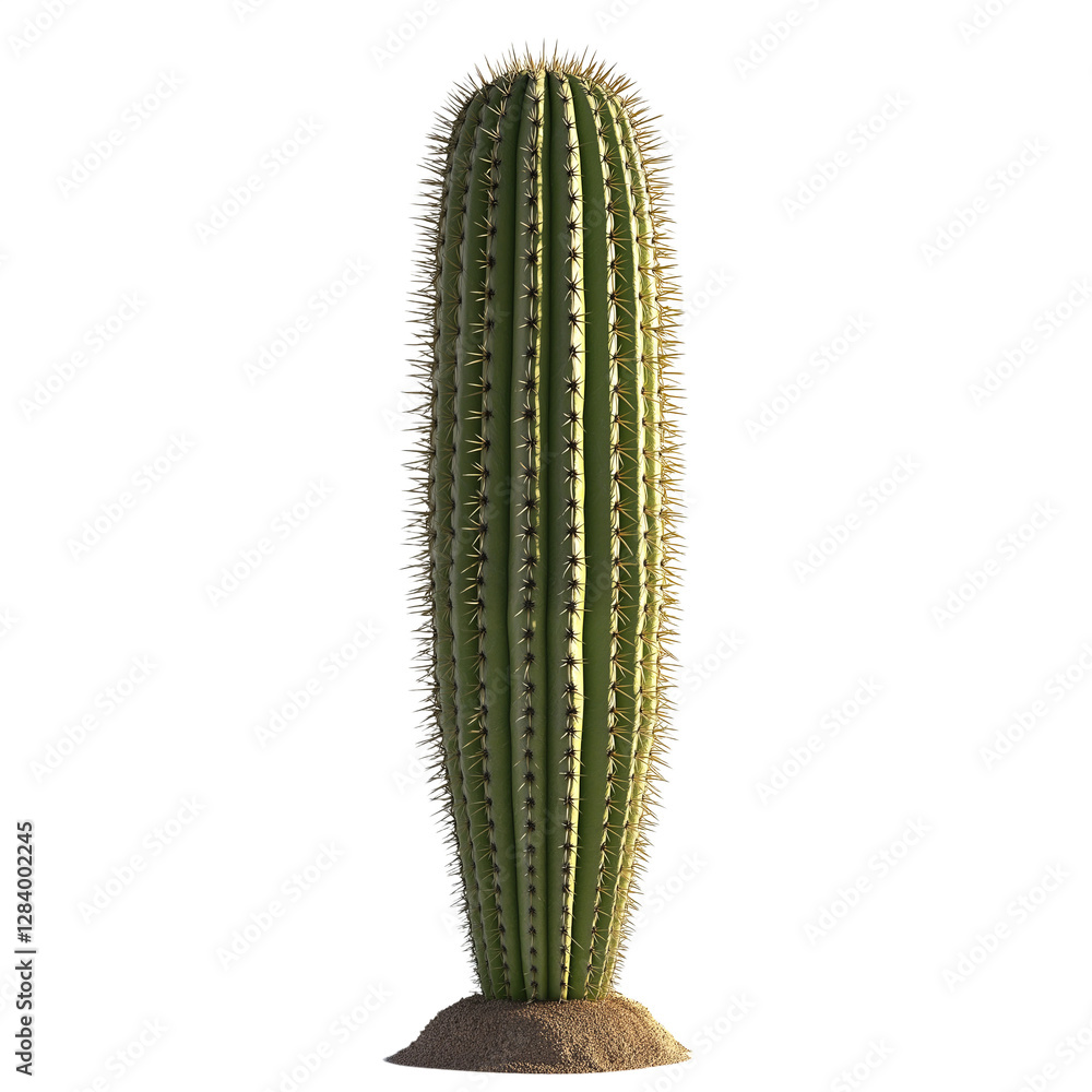 Striking Desert Cactus png isolated on transparent background Striking Desert Cactus png isolated on transparent background