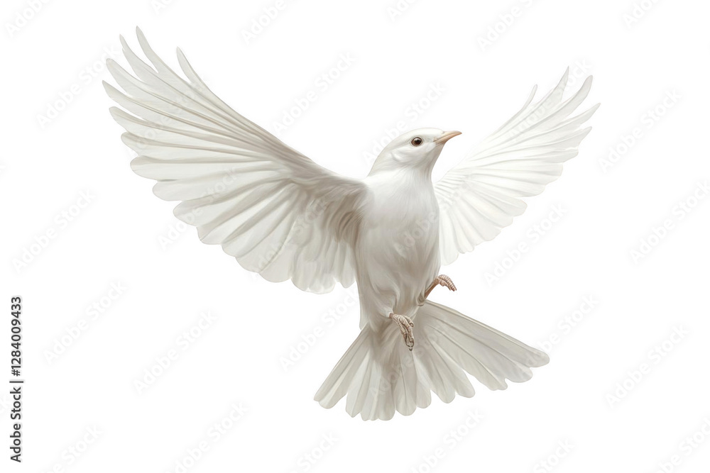 White Dove Soaring with Grace, a Symbol of Purity and Hope. Freedom in Flight. White Dove Soaring with Grace, a Symbol of Purity and Hope. Freedom in Flight.