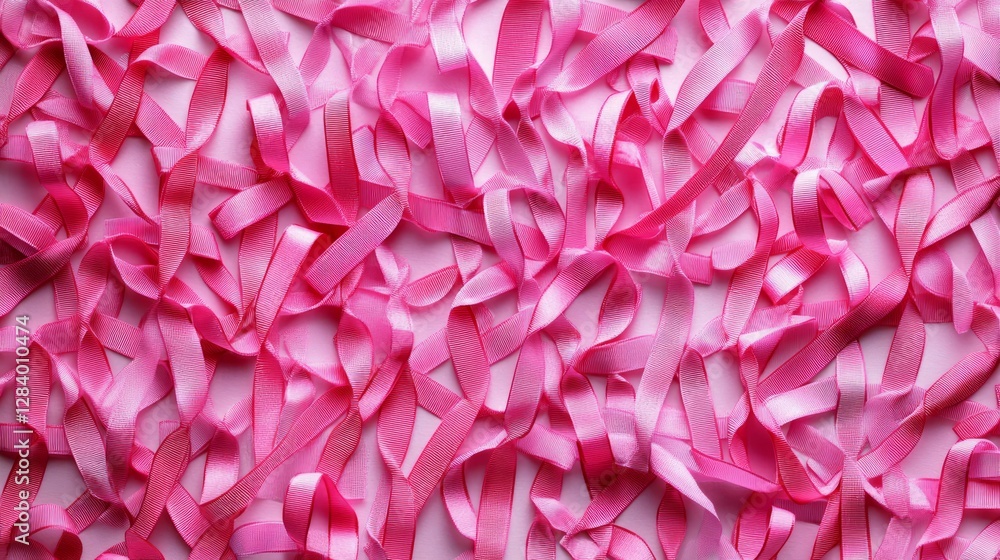 Fototapeta premium Professional Ribbons Pink Awareness Insights for Modern Applications