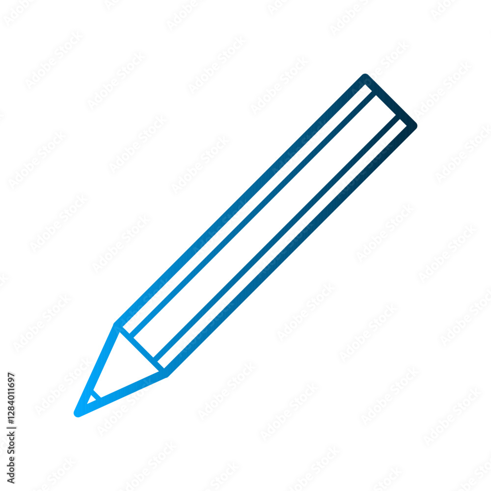 Pencil icon design template Pencil icon design template