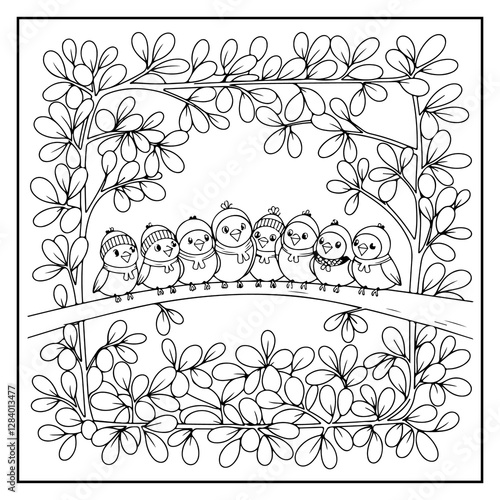 Cozy Farm Animals Bold and Easy Coloring Book For Kids and Adults

