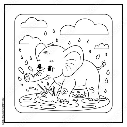 Cozy Farm Animals Bold and Easy Coloring Book For Kids and Adults
