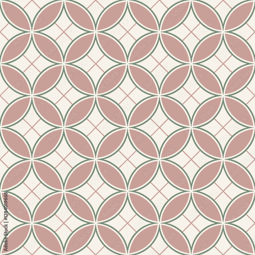 A seamless geometric pattern with symmetrical shapes, soft pastel colors, and a modern minimalist style pattern A seamless geometric pattern with symmetrical shapes, soft pastel colors, and a modern minimalist style pattern