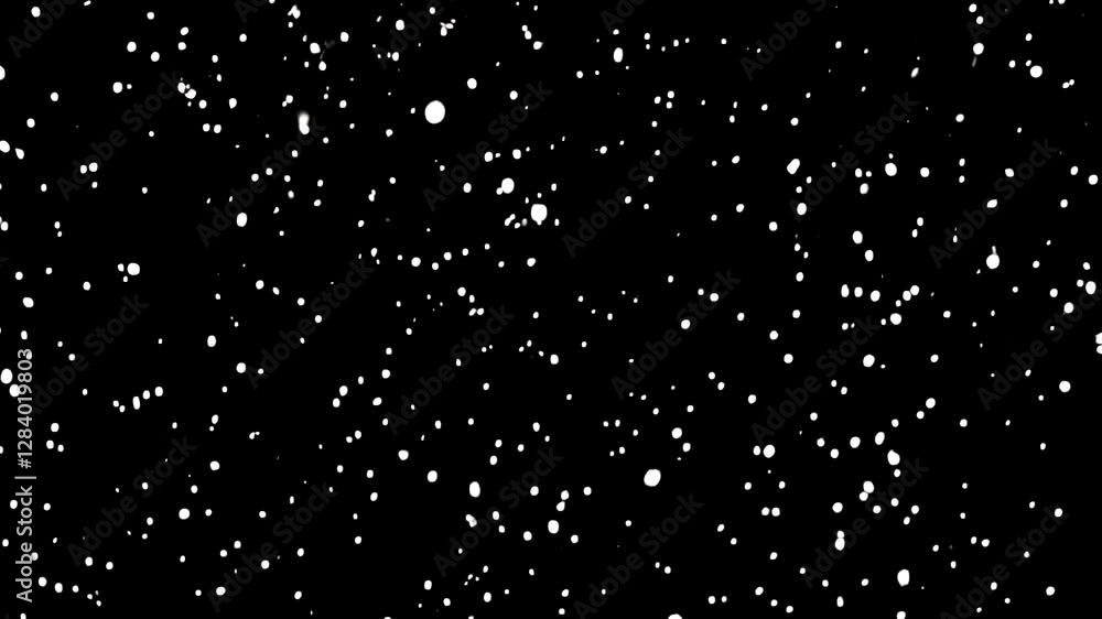 Beautiful slowly falling snow effect Snowfall overlay, black background. Snowfall on black background,chroma key Beautiful slowly falling snow effect Snowfall overlay, black background. Snowfall on black background,chroma key