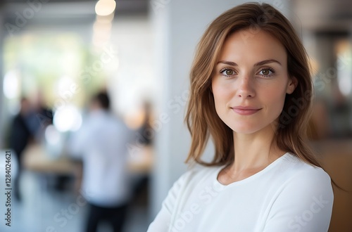 Wallpaper Mural Head shot portrait of middle-aged businesslady dressed in casual clothes,executive manager,CEO,Confident businesswoman, Profile picture of middle-aged female.suit smiling looking at camera  Torontodigital.ca