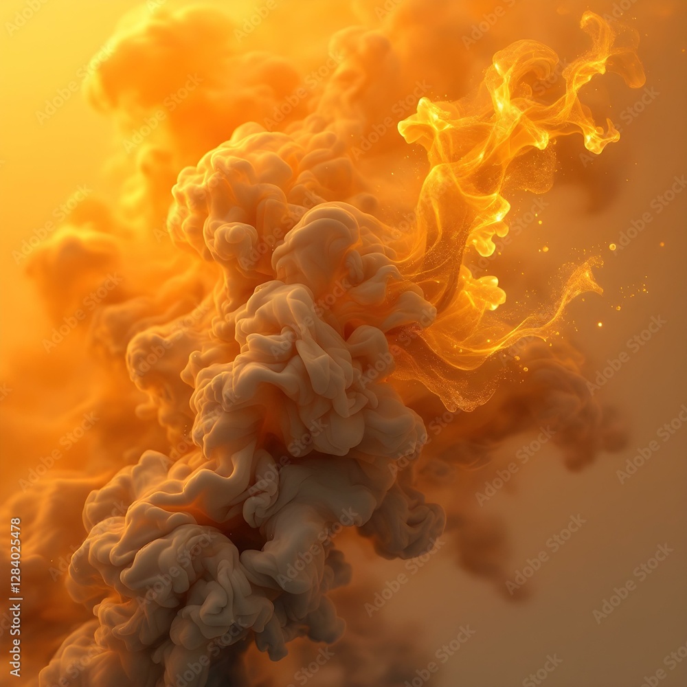 Fiery Smoke Explosion