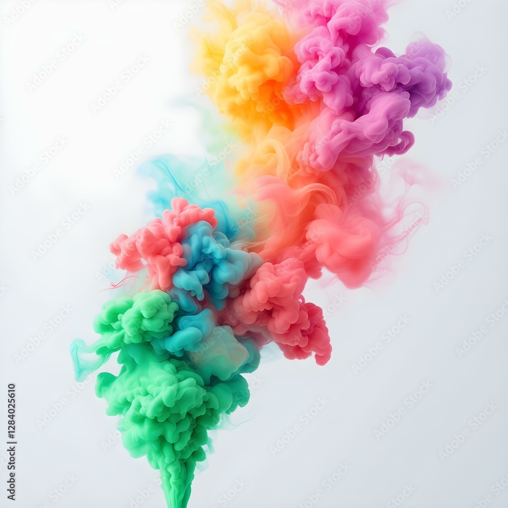 Colorful Smoke Cloud