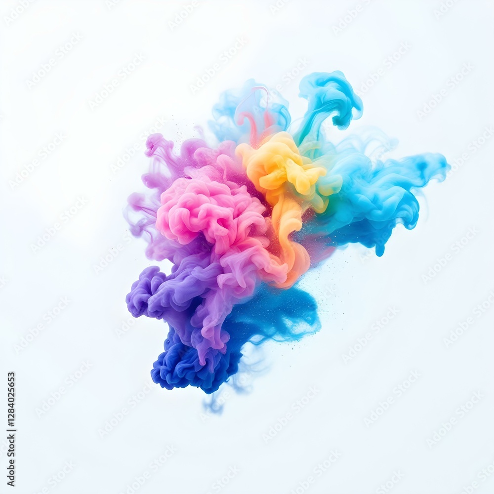 Colorful Smoke Cloud