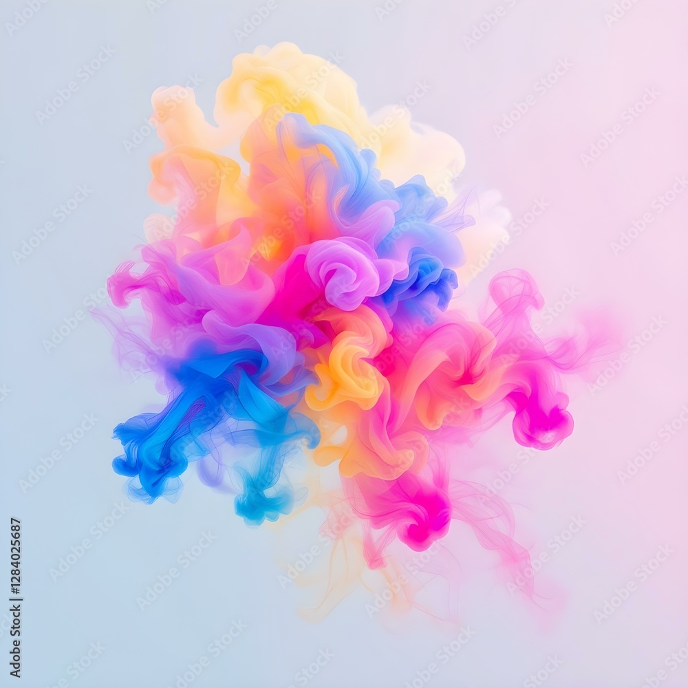 Colorful Smoke Cloud