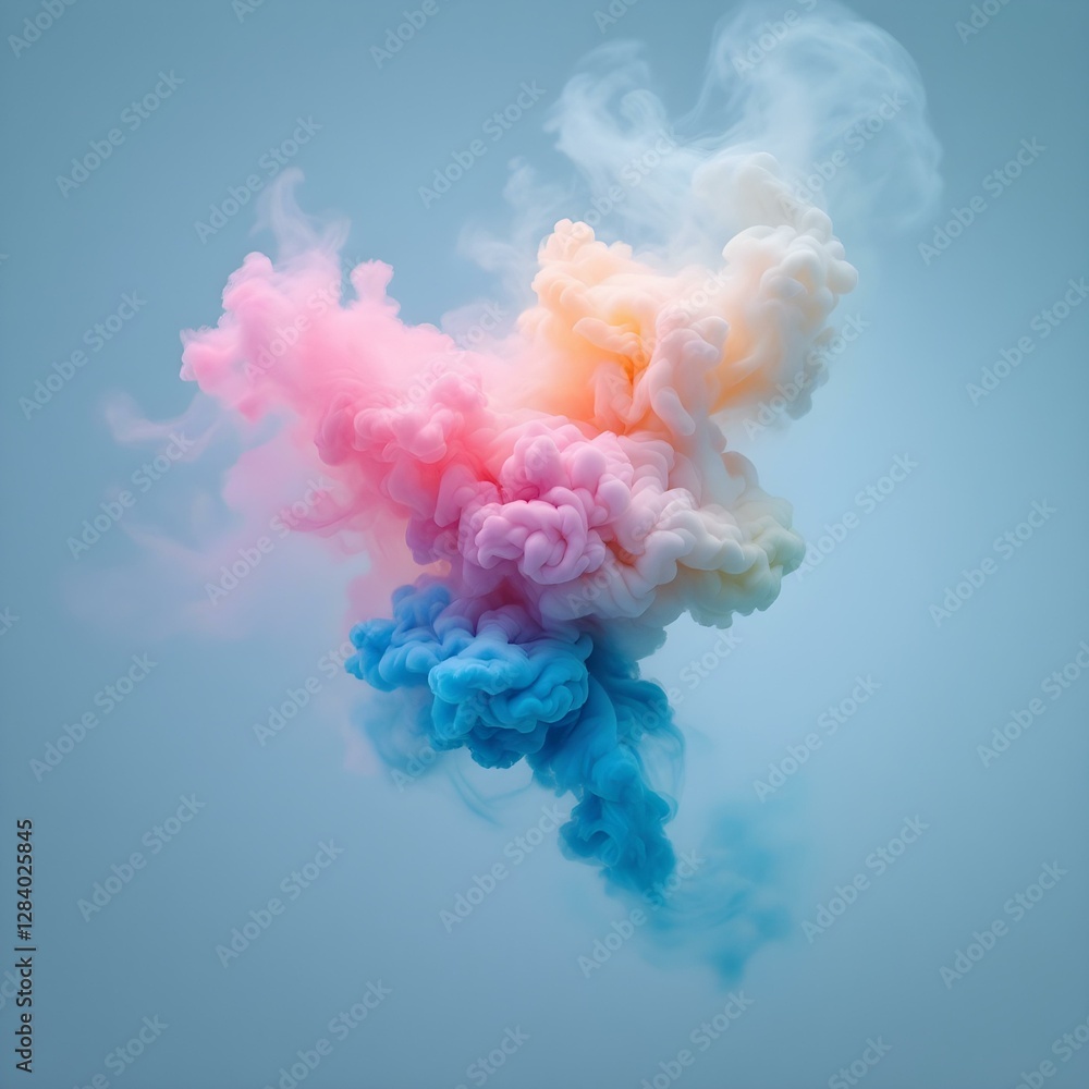 Colorful Smoke Cloud