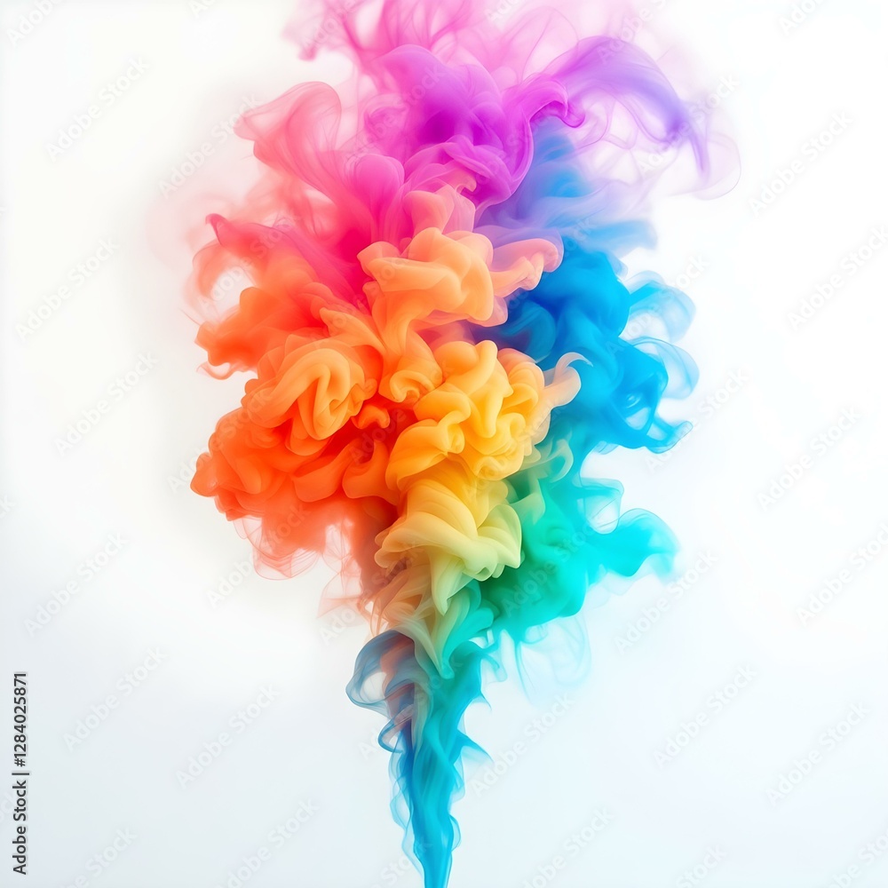 Rainbow Smoke Cloud