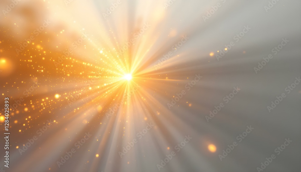 Golden Light Burst