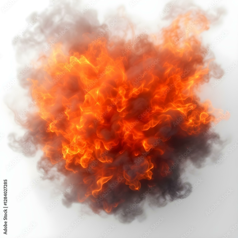 Fire and Smoke Explosion